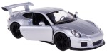 2016 PORSCHE 911 GT3 RS MODEL METAL WELLY 1:34-39 SREBRNY