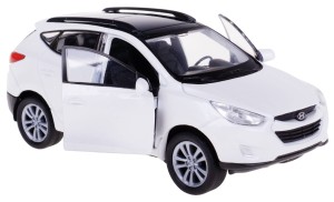 HYUNDAI TUCSON IX 35 MODEL METALOWY WELLY 1:34/39 BIAŁY