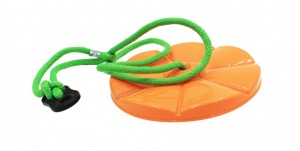 HUŚTAWKA STOKROTKA KWIATEK OKRĄGŁA ODPORNA NA SŁOŃCE 75 KG POMARAŃCZOWA