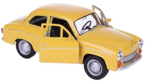 SYRENA 105 MODEL METALOWY WELLY 1:34-39 SYRENKA ŻÓŁTA
