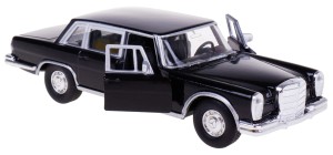 MERCEDES-BENZ 600 1963 MODEL METALOWY WELLY 1:34/39 CZARNY