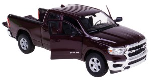 RAM 1500 2019 MODEL METALOWY WELLY 1:27 BORDOWY