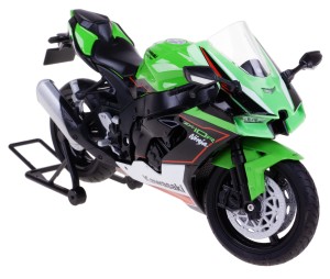 KAWASAKI NINJA ZX-10R MODEL PLASTIK/METAL WELLY MOTOR 1:12