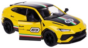 LAMBORGHINI URUS PERFORMANTE MODEL METALOWY KINSMART 1:40 ŻÓŁTY