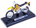 SUZUKI DR-Z400S MODEL METAL-PLASTIK  WELLY MOTOR 1:18 CROSS
