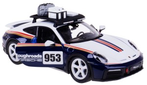PORSCHE 911 DAKAR 953 MODEL METALOWY BBURAGO 1:24 
