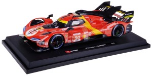 FERRARI 499P 24 LE MANS MODEL METALOWY BBURAGO 1:18 #50 HYPERCAR