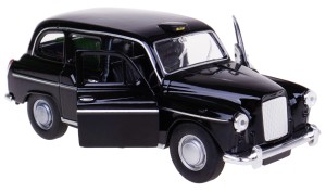 AUSTIN FX4 LONDON TAXI MODEL METALOWY WELLY 1:34-39 CZARNY