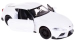 TOYOTA GR SUPRA MODEL METALOWY WELLY 1:34/39 BIAŁY