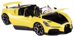 BUGATTI MISTRAL MODEL METALOWY BBURAGO 1:18 ŻÓŁTY
