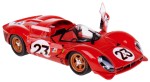 FERRARI 330 P4 DAYTONA 1967 MODEL METALOWY BBURAGO 1:24 #23