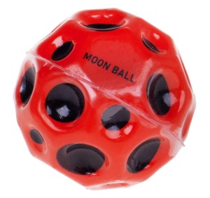 PIŁKA ODBIJAJĄCA 5 CM MIĘKKA SKOCZNA CZERWONA