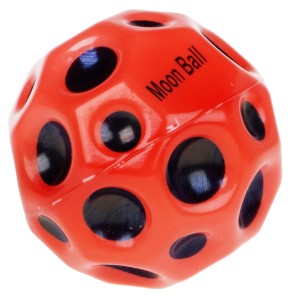 PIŁKA KOSMICZNA SUPER ODBIJAJĄCA 7 CM SUPER SKOCZNA CZERWONA