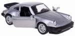 PORSCHE 911 930 TURBO 3,3 MODEL METALOWY RMZ 1:32/39 SREBRNY