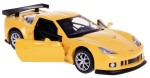 CHEVROLET CORVETTE C6-R MODEL METALOWY RMZ 1:32/39 ŻÓŁTY 