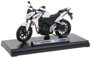 HONDA CB500F MODEL METAL-PLASTIK WELLY MOTOR 1:18