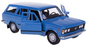 FIAT 125P KOMBI MODEL METALOWY WELLY 1:34/39 NIEBIESKI
