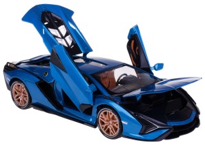 AUTO SPORTOWE SIAN FKP 37 1:24 MODEL METAL 20 CM NAPĘD ŚWIATŁO DŹWIĘK MORSK
