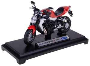 MV AGUSTA BRUTALE 990R MODEL METAL/PLASTIK WELLY MOTOR 1:18