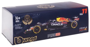 RED BULL RB18 2022 BOLID F1 MODEL METALOWY BBURAGO 1:24 #11 S.PEREZ BOX