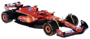 FERRARI SF24 BOLID F1 MODEL METALOWY BBURAGO 1:43 #55 C.SAINZ