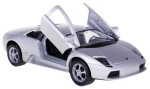 LAMBORGHINI MURCIELAGO MODEL METALOWY WELLY 1:34-39 SREBRNY