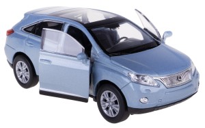 LEXUS RX 450H MODEL METALOWY WELLY 1:34/39 NIEBIESKI