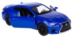 LEXUS RC F MODEL METALOWY WELLY 1:34-39 NIEBIESKI