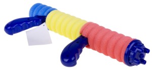 POMPKA SIKAWKA NA WODĘ 31 CM PISTOLET PIANKOWY WODNY MIX KOLOR