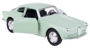 ALFA ROMEO GIULIETTA 1954 MODEL METALOWY WELLY 1:34-39 ZIELONY