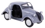 FIAT 500 TOPOLINO 1936 MODEL METALOWY WELLY 1:34-39 SZARY