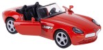 BMW Z8 MODEL METALOWY WELLY 1:34/39 CZERWONY