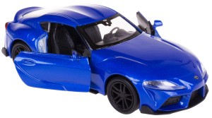 TOYOTA GR SUPRA MODEL METALOWY WELLY 1:34/39 NIEBIESKI