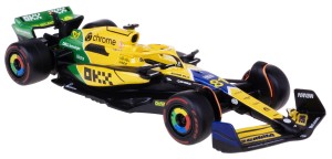 MCLAREN MCL38 BOLID F1 MONACO GP MODEL METAL BBURAGO 1:43 #81 Oscar Piastri