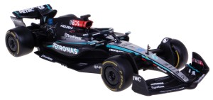 MERCEDES-AMG PETRONAS W15 BOLID F1 MODEL BBURAGO 1:43 #63 G. Russell