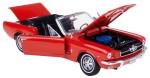 1964 1/2 FORD MUSTANG MODEL METALOWY WELLY 1:18 CZERWONY