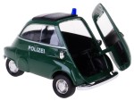 BMW ISETTA MODEL METALOWY WELLY POLIZEI SKALA OK 1:27
