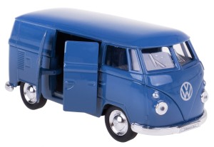 VOLKSWAGEN T1 BUS 1963 MODEL WELLY 1:34 NIEBIESKI