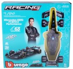 MERCEDES W14 E MODEL METALOWY DO SKŁADANIA KIT BBURAGO 1:24 #63 RUSSELL