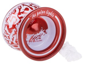 JOJO GRA ZRĘCZNOŚCIOWA YOYO METALOWE CZERWONY