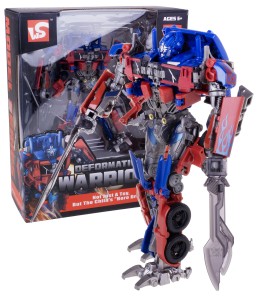 ROBOT CIĘŻARÓWKA OPTIMUS 2W1 20 CM TRANSFORMACJA AUTOBOTT