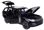 LAND ROVER RANGE ROVER 50TH ANNIVERSARY 1:32 NAPĘD ŚWIATŁO DŹWIĘK  CZARNY