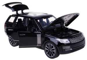 LAND ROVER RANGE ROVER 50TH ANNIVERSARY 1:32 NAPĘD ŚWIATŁO DŹWIĘK  CZARNY