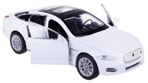 JAGUAR XJ MODEL METALOWY WELLY 1:34-39 BIAŁY