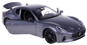 MASERATI GRANTURISMO FOLGORE WELLY MODEL METALOWY 1:24 GRAFITOWY