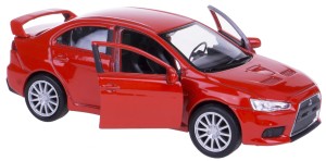 MITSUBISHI LANCER EVOLUTION X MODEL WELLY 1:34/39
