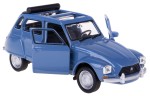 CITROEN DYANE MODEL METALOWY WELLY 1:34 NIEBIESKI