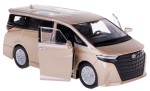 TOYOTA ALPHARD 2024 MODEL METALOWY WELLY 1:34/39 ZŁOTY
