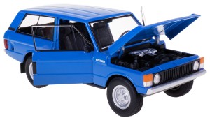 LAND ROVER RANGE ROVER 1970 MODEL METALOWY WELLY 1:24 NIEBIESKI