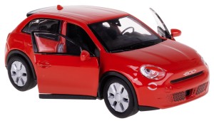FIAT 600 NEW MODEL METALOWY WELLY 1:34/39 CZERWONY